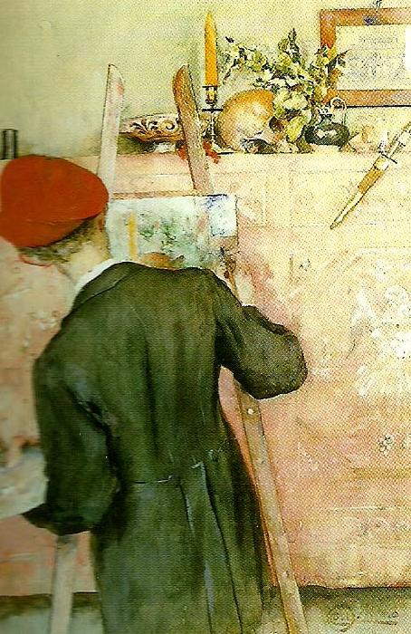Carl Larsson stillebenmalaren oil painting image